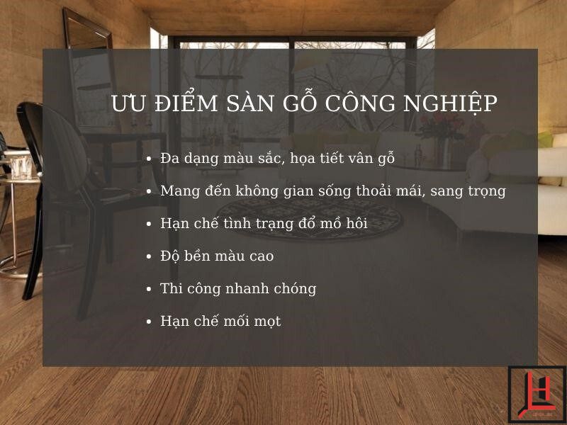 sàn gỗ công nghiệp