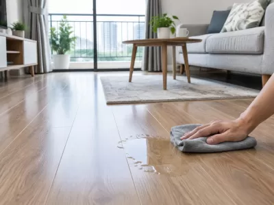 Sàn gỗ bị ngấm nước: nguyên nhân, cách xử lý nhanh và cách phòng tránh